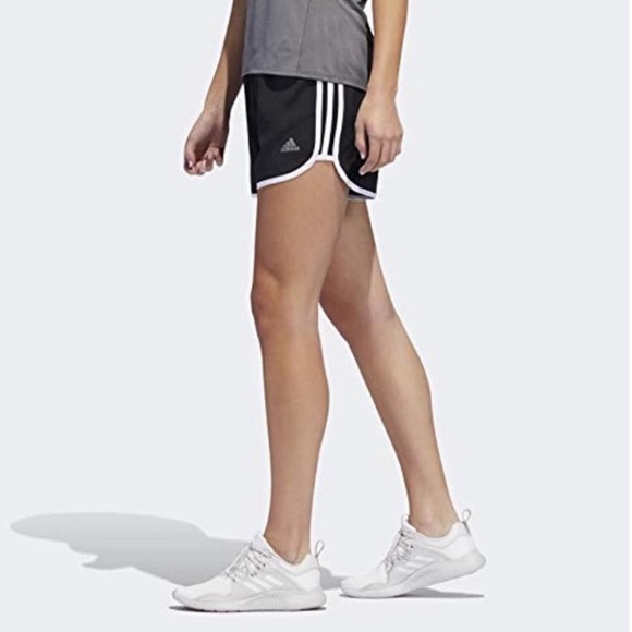 ADIDAS 3” Inseam Three-Stripe Running Shorts - Picture 3 of 6